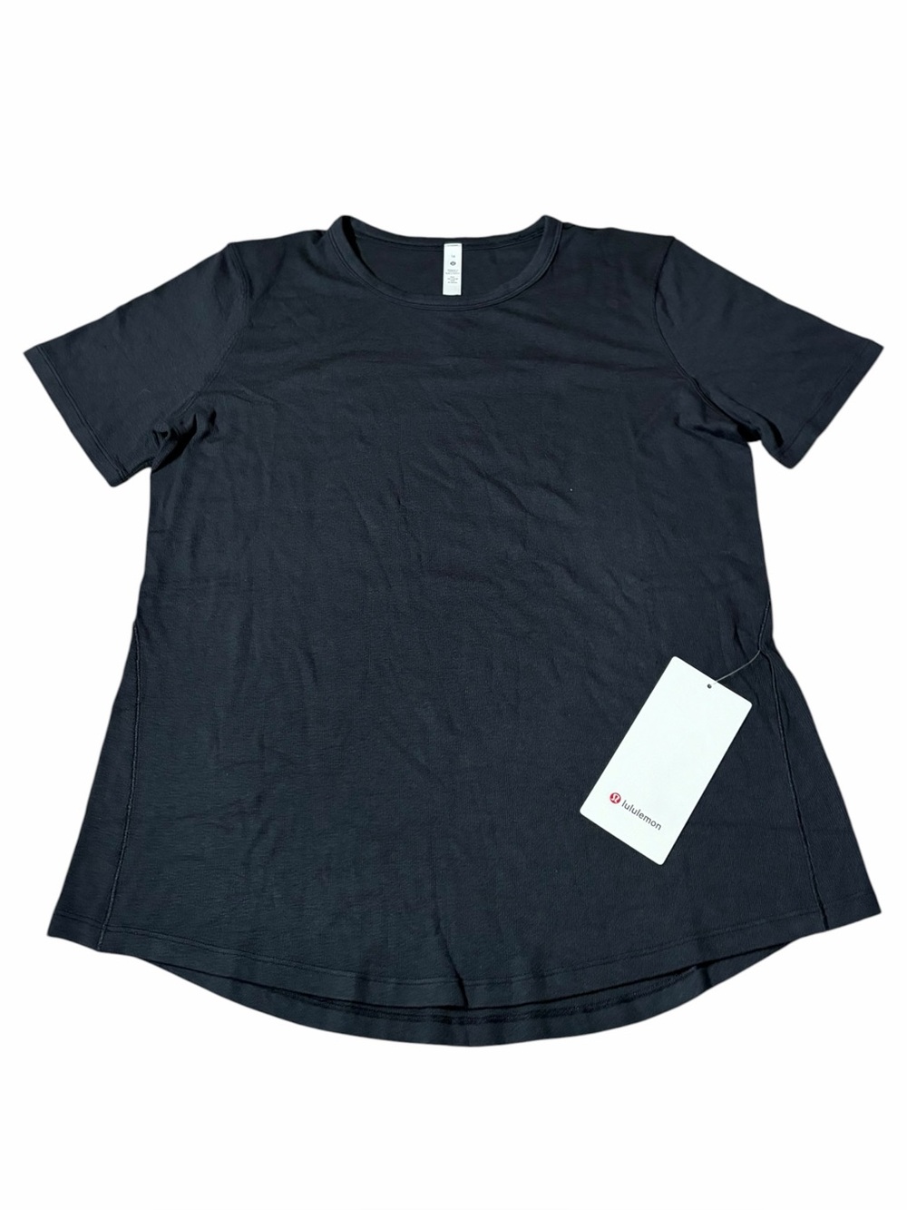 NWT Lululemon Hold Tight Short-Sleeve Shirt (Black) Size 16